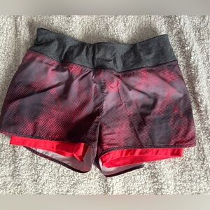 Pink and Grey athletic shorts